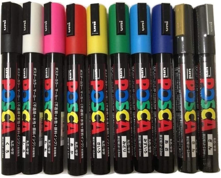 Feutres Posca : Avis et Comparatif des 5 Meilleurs