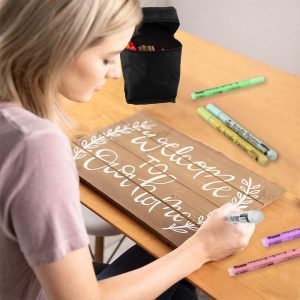 Comment utiliser et dessiner avec des feutres acryliques ?