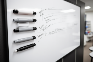 Comment enlever du feutre indélébile sur un tableau blanc ?