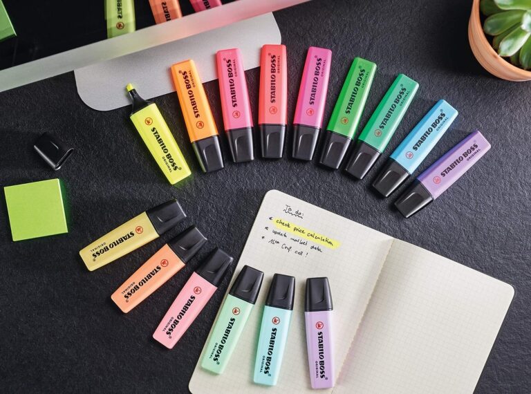 Surligneurs 4 Couleurs : Avis et Comparatif des 5 Meilleurs